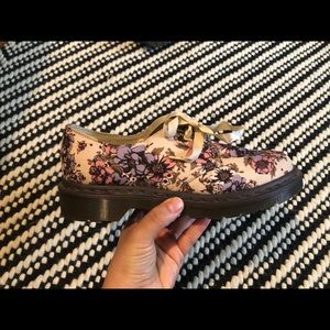 Floral Dr Marten shoes